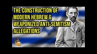 Modern Hebrew is a Constructed Language. Deal With It.