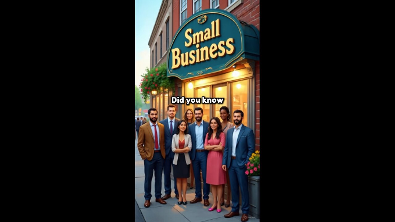 "Did you know there are over 400 million small businesses around the world?"