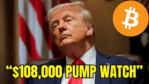Bitcoin $108,000 LIVE Pump Watch!