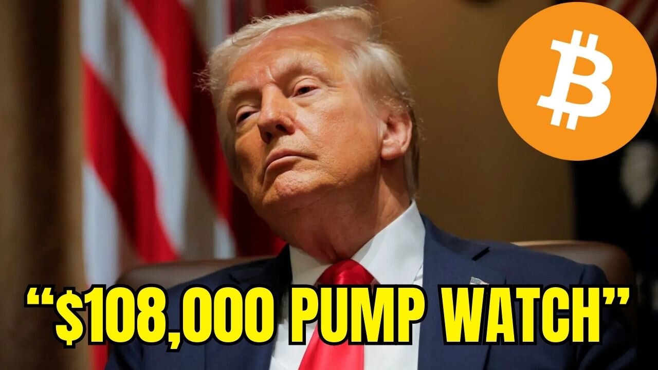 Bitcoin $108,000 LIVE Pump Watch!