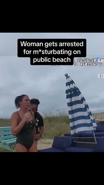 Woman arrested for masturbating with vibrator in public, admits to having an orgasm