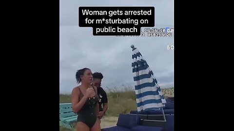 Woman arrested for masturbating with vibrator in public, admits to having an orgasm