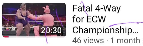 Fatal 4-Way for Ecw Championship...