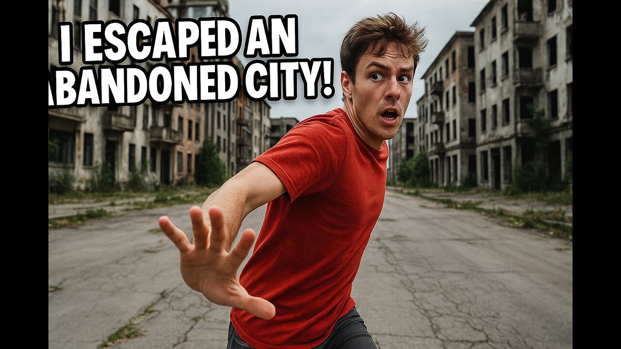 I ESCAPED AN ABANDONED CITY… WILL YOU SURVIVE WHAT I FOUND? 🏚️🚨