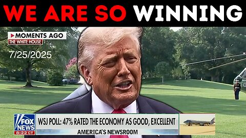 Trump Gets BEST Polling in Years as MASSIVE Trade Deal SIGNED