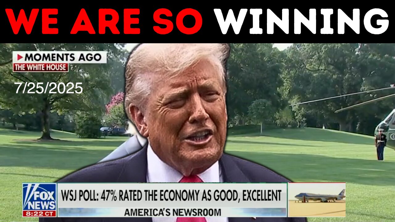 Trump Gets BEST Polling in Years as MASSIVE Trade Deal SIGNED