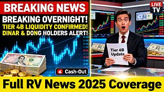 Breaking Overnight — Tier 4B Liquidity Confirmed for Dinar & Dong Holders! 🏦💰 💥 Iraqi Dinar Rv News