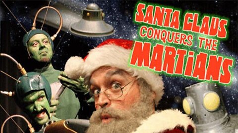 SANTA CLAUS CONQUERS THE MARTIANS 1964 Martians Kidnap Santa & May Ruin Christmas FULL MOVIE in HD