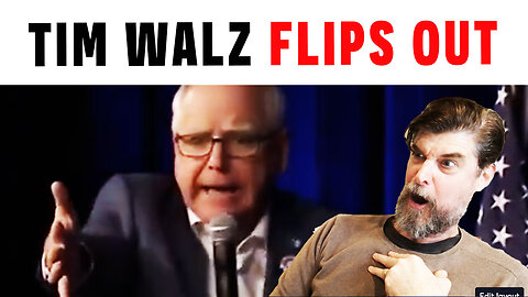 Tim Walz FLIPS OUT - Demands Democrats Do More Damage