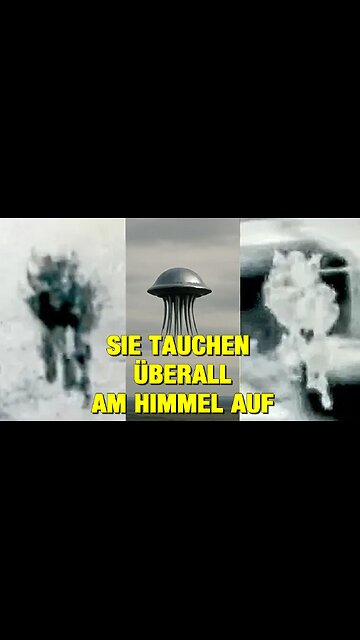 Anomale Oktopus artige Flugobjekte tauchen überall auf der Welt auf