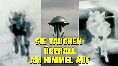 Anomale Oktopus artige Flugobjekte tauchen überall auf der Welt auf