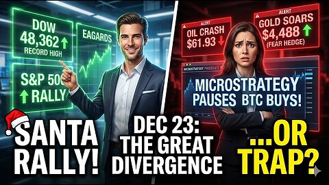 Santa Rally or Crash Ahead? Why Oil & Gold Are Screaming Danger | EPK Capital