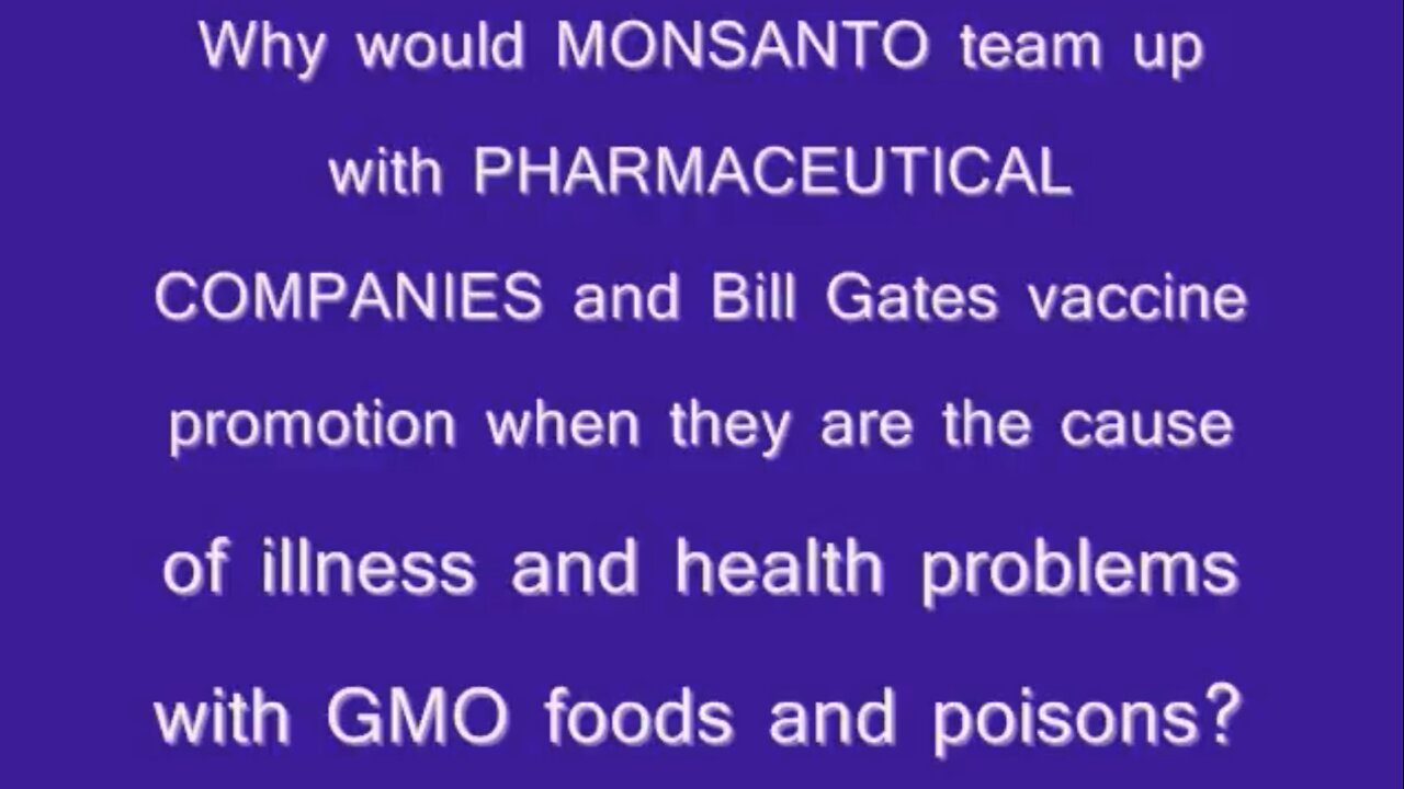 Chemtrails, Bill Gates, Vaccines, Oh My! Video From 2011. Invisible One