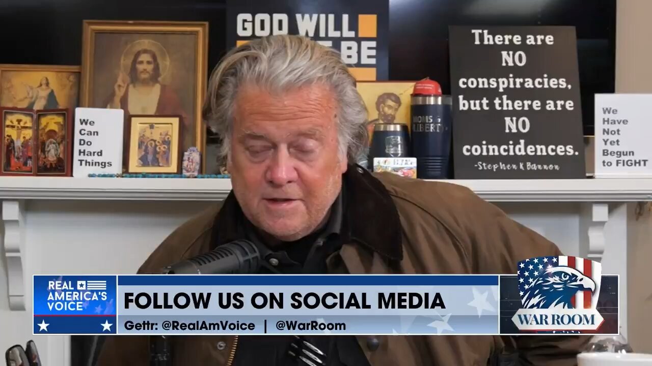 Is Shattering The System” Steve Bannon Reacts To President Trump’s Liberation Day