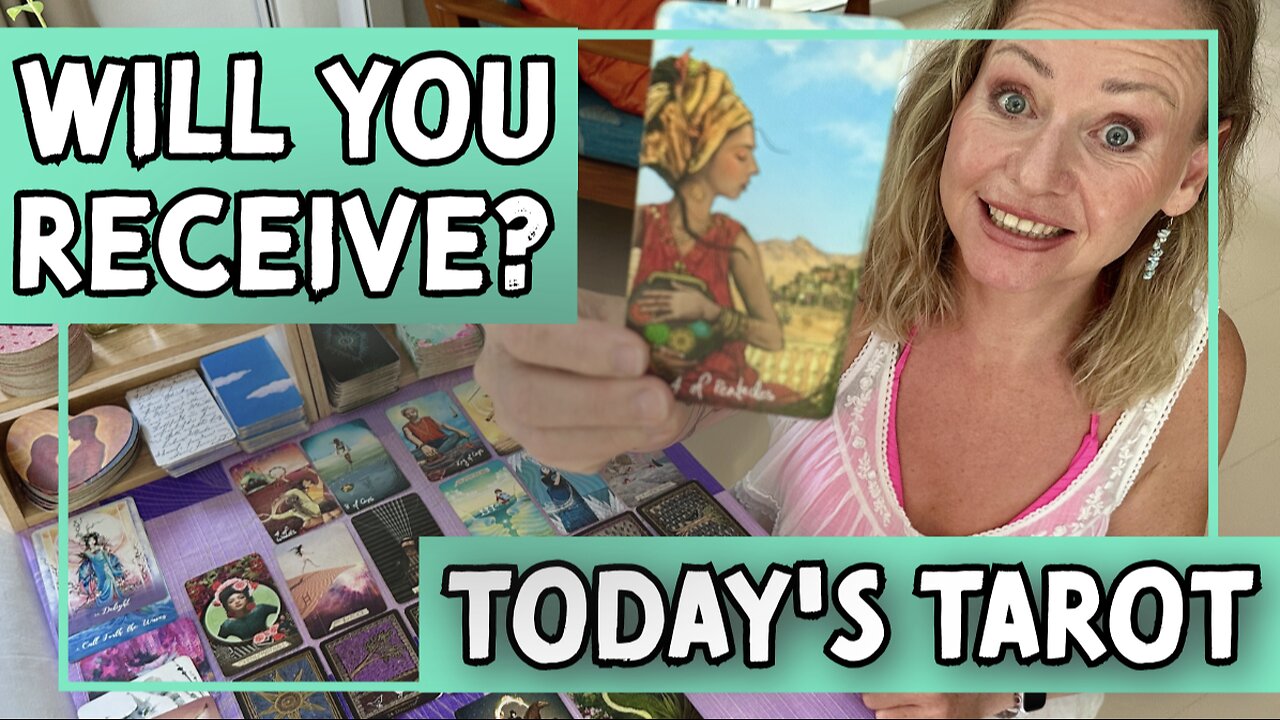 💫Today's Tarot: The art of receiving: Reading for April 20th✨