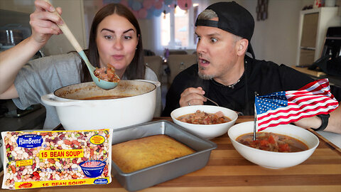 Brits Discover [American 15 Bean Soup] Whats HAMBEENS 15 BEAN SOUP?