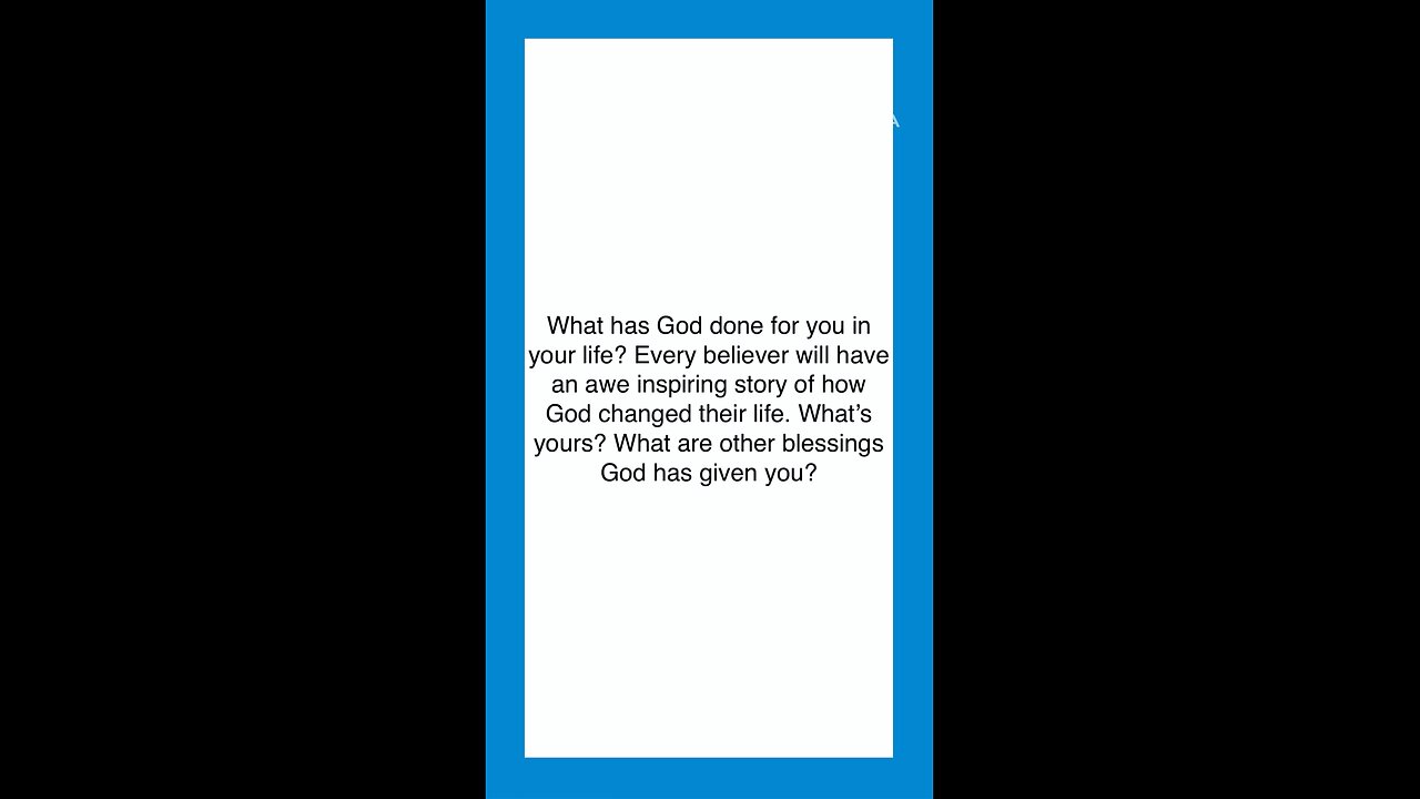 Who is God?