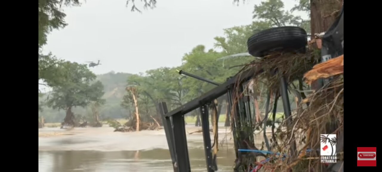CAMPERS SWEPT AWAY IN TEXAS HILLS FLOOD