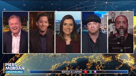 Piers Morgan Guest Brings Props To Debate