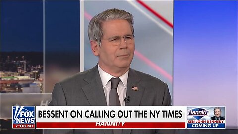 Treasury Secretary Scott Bessent Bodies The New York Times Over Its Shoddy Biden Health Coverage