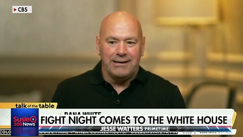 FIGHT NIGHT COMES TO THE WHITE HOUSE
			