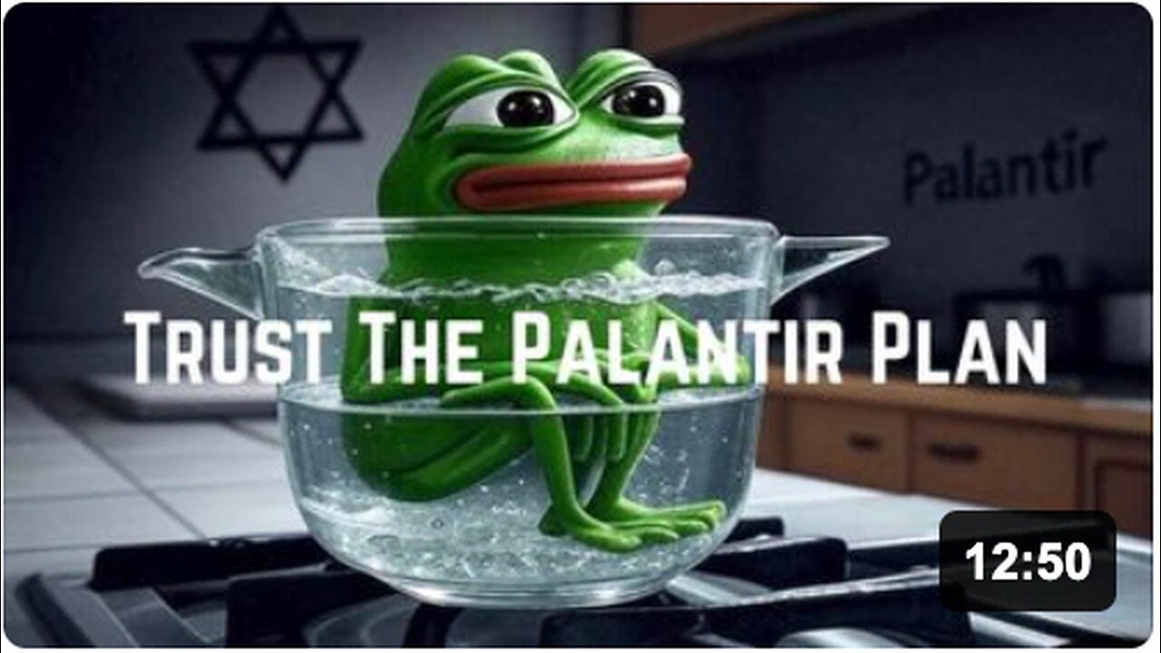 TYRANNY ALERT: Trust The Palantir Plan by Brian Young