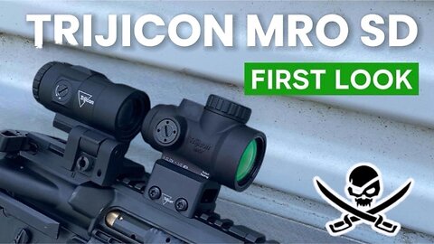 Trijicon MRO SD First Look at the Range