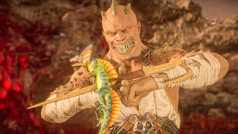 Johnny Cage Vs Baraka - Mortal Kombat 11 (60FPS) - Kicchu Gaming