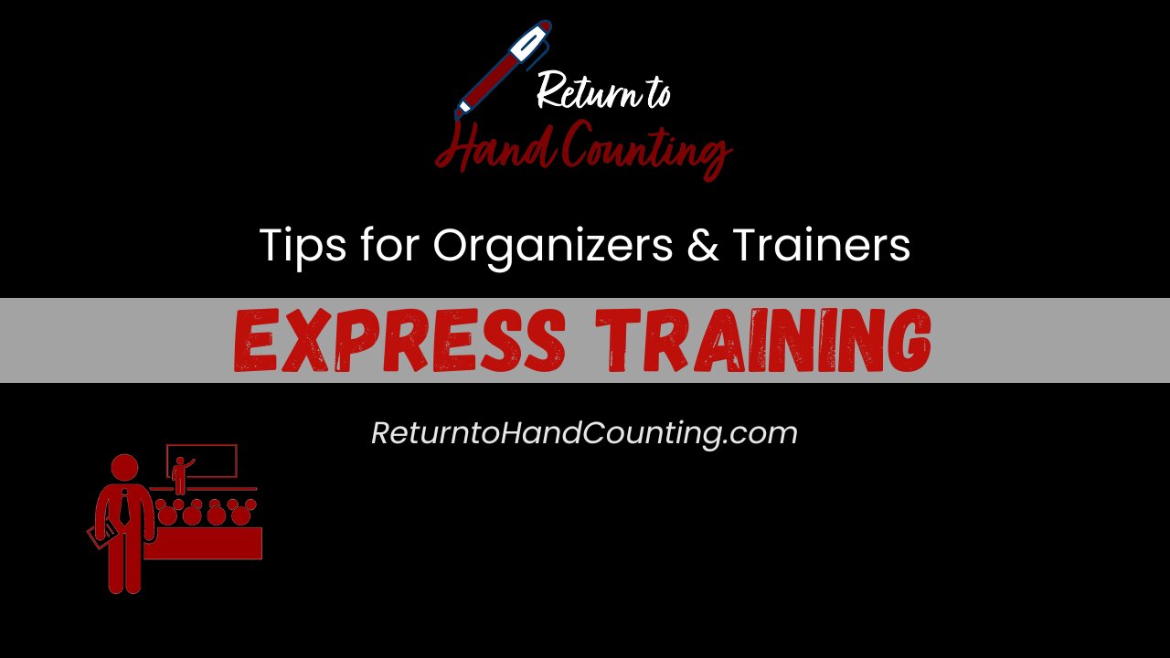 Express Training: Tips for Trainers & Organizers