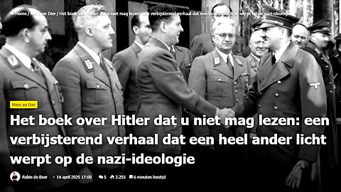 Het boek over Hitler dat u niet mag lezen: