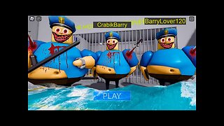 WATER NIGHTMARE MODE! BARRY'S PRISON RUN! A lot of Nightmare Barry (#Obby) #Roblox
