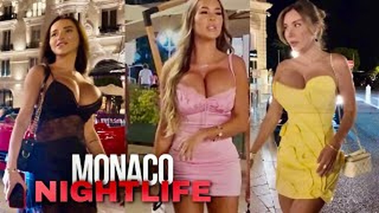 BILLIONNAIRES NIGHTLIFE SUMMER IN MONACO 2024 | SUPERCARS #billionaire #luxury
