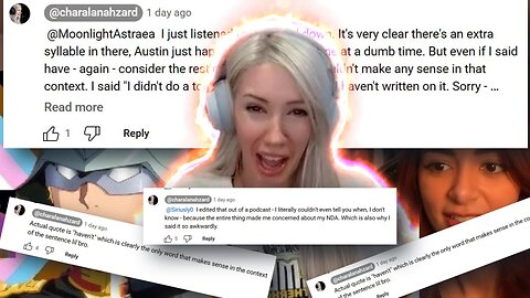 Alanah Pearce Doubles Down! Fights Her Comment Section!
