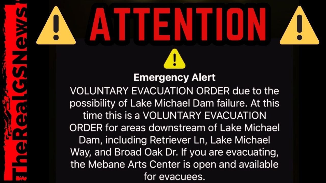 🚨 BREAKING: DAM FAILURE IMMINENT IN TAYLORTOWN, NC