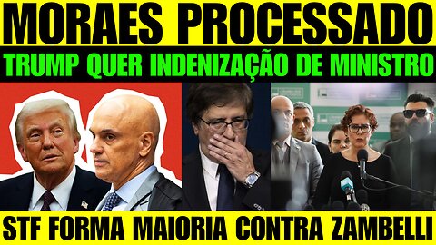 🔥🚨 BOMBA! STF forma maioria para recusar recurso de Zambelli! Trump pede ressarcimento a Moraes!