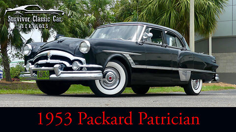 1953 Packard Patrician 57,554 ACTUAL MILES! 1 of 7,456 built. Very nice survivor. 8-cylinder.