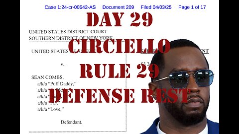 United States v. Combs: Diddy on Trial Day 29 (June 24, 2025)