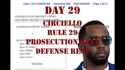 United States v. Combs: Diddy on Trial Day 29 (June 24, 2025)