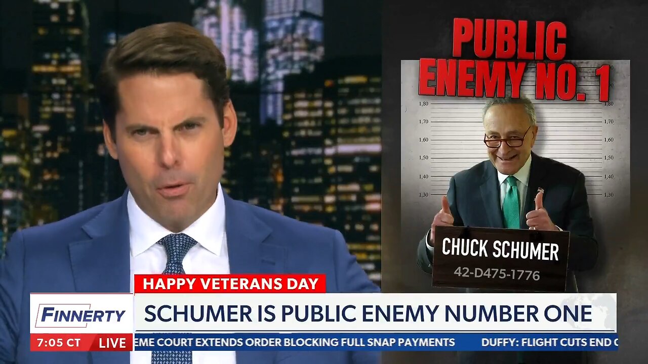 Chuck Schumer: Public Enemy Number One⁉️