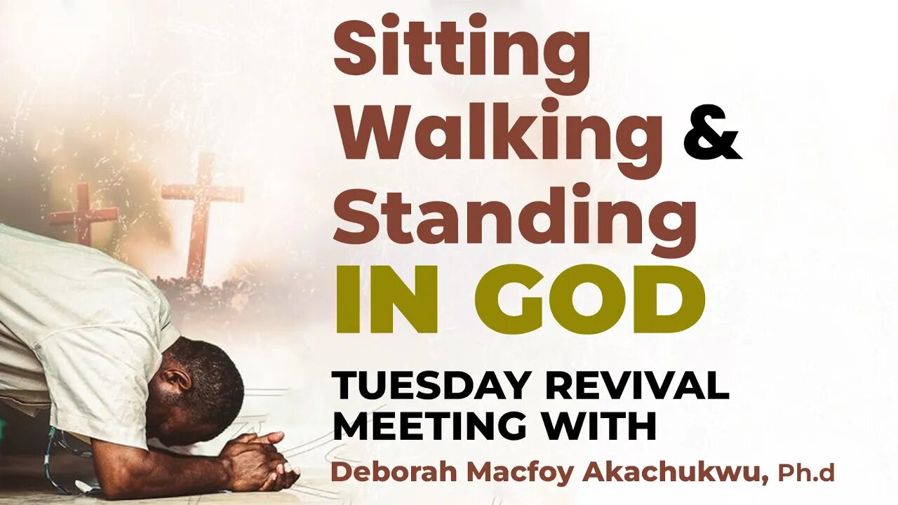 Sitting, walking & Standing in God