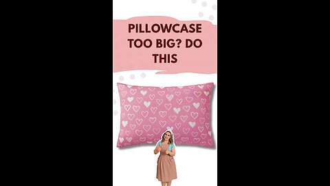 Fix a Loose Pillowcase Fast | No-Sew Bedding Hack