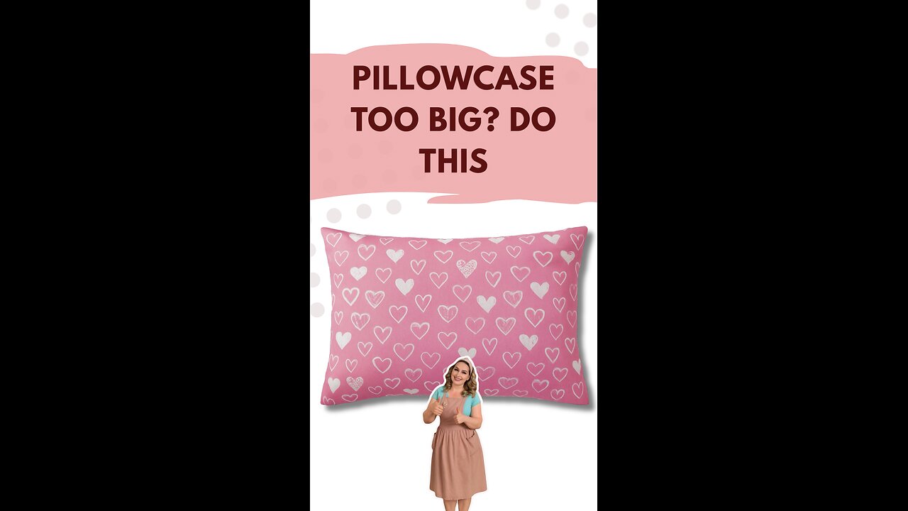 Fix a Loose Pillowcase Fast | No-Sew Bedding Hack