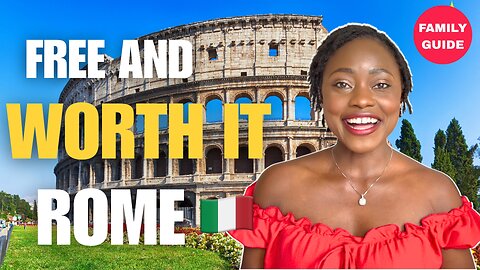 Free Things to Do in Rome (That Are Actually Worth It!) 🇮🇹✨ | Family Travel Guide 2025