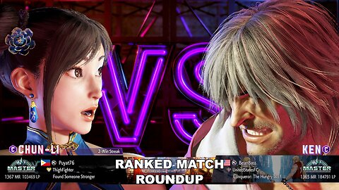 Kuya Kalbo SF6 Ranked Roundup. Chun Li Master Rank [Hori Fight Stick]