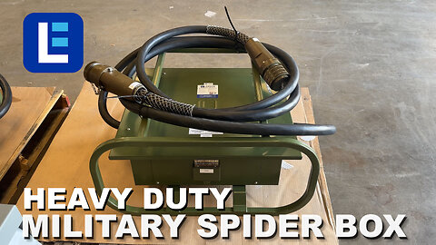 Heavy Duty Military Spider Box Transformer - 208Y - 240Y Wye 3-Phase - Larson Electronics