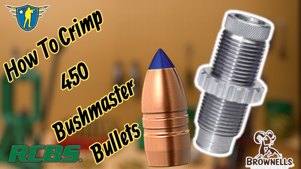 Crimping Bullets for 450 Bushmaster with Lee Dies