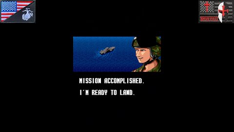 The Ending Sequence: "Aero Fighters" {#9A} [All Modes] (Arcade) [NA Version]