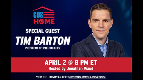 COS at Home with Tim Barton (April 2025)