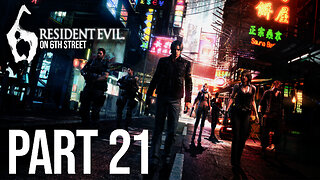 An Army Of Black Mantas | Resident Evil 6 Part 21