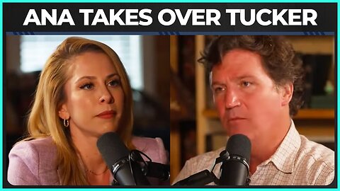 Ana Makes Eye-Opening Appearance On Tucker Carlson's Show